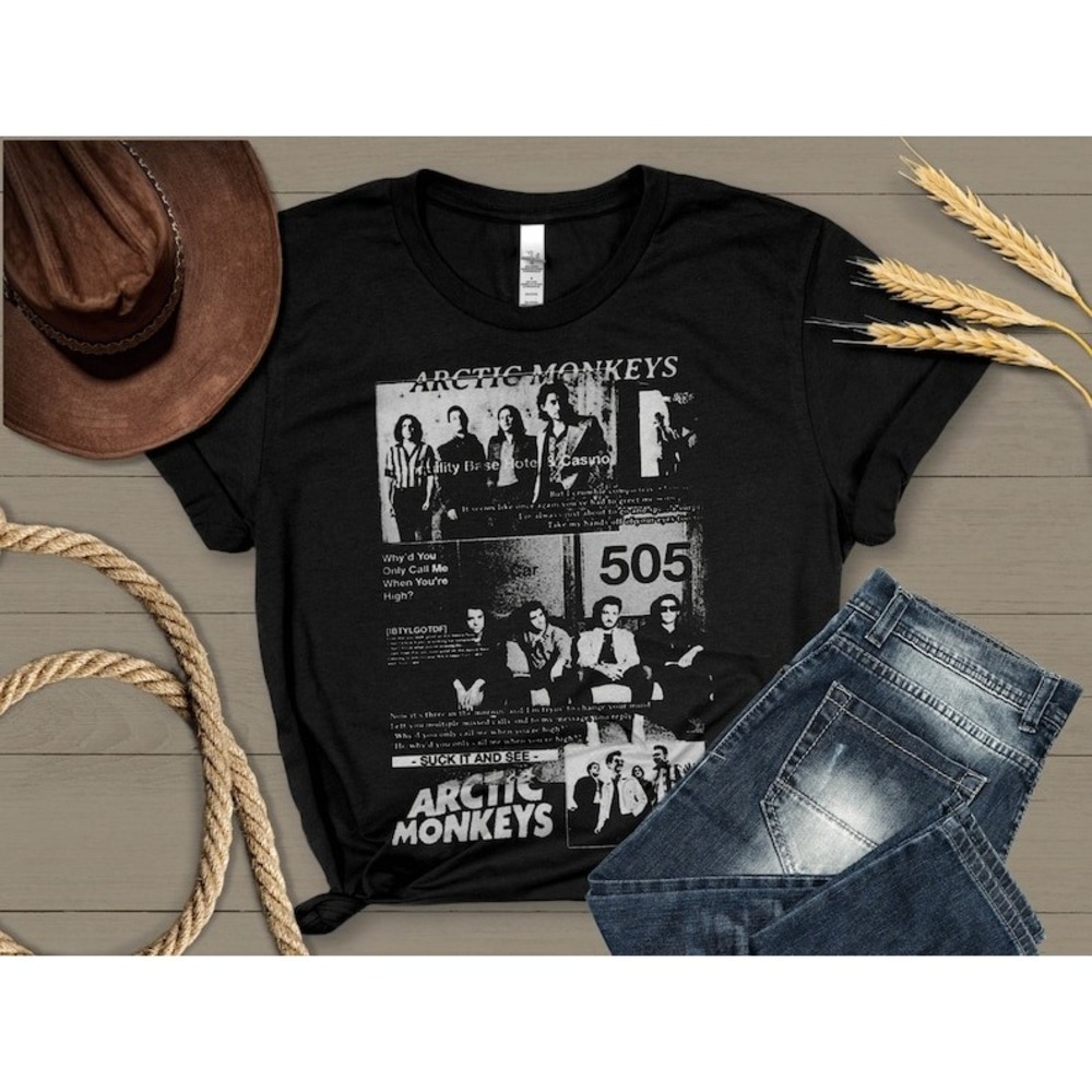 Vintage Arctic Monkeys Band Tshirt Arctic Monkeys Tour 2023 Tshirt